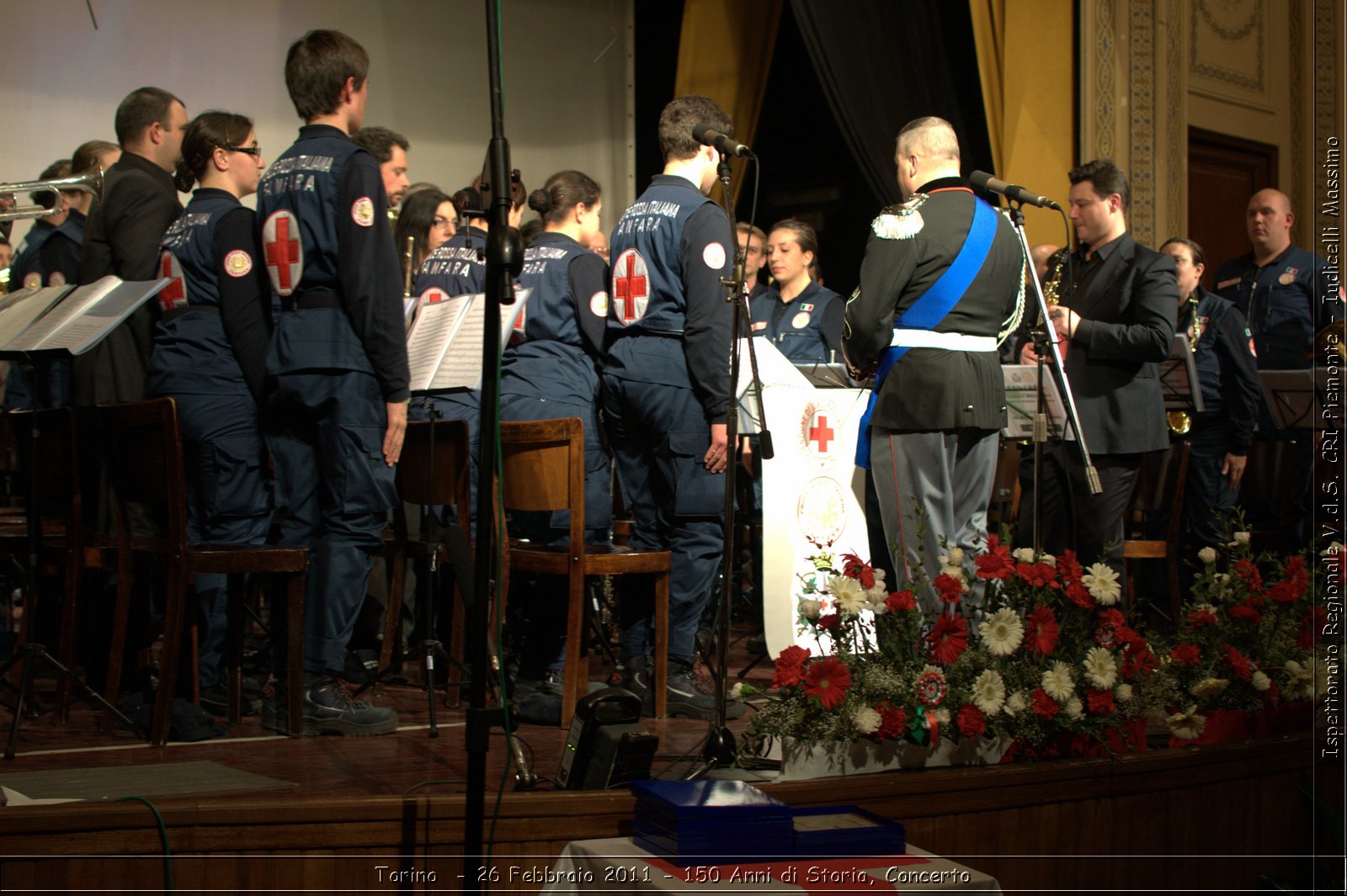 Torino  - 26 Febbraio 2011 - 150 Anni di Storia, Concerto -  Croce Rossa Italiana - Ispettorato Regionale Volontari del Soccorso Piemonte