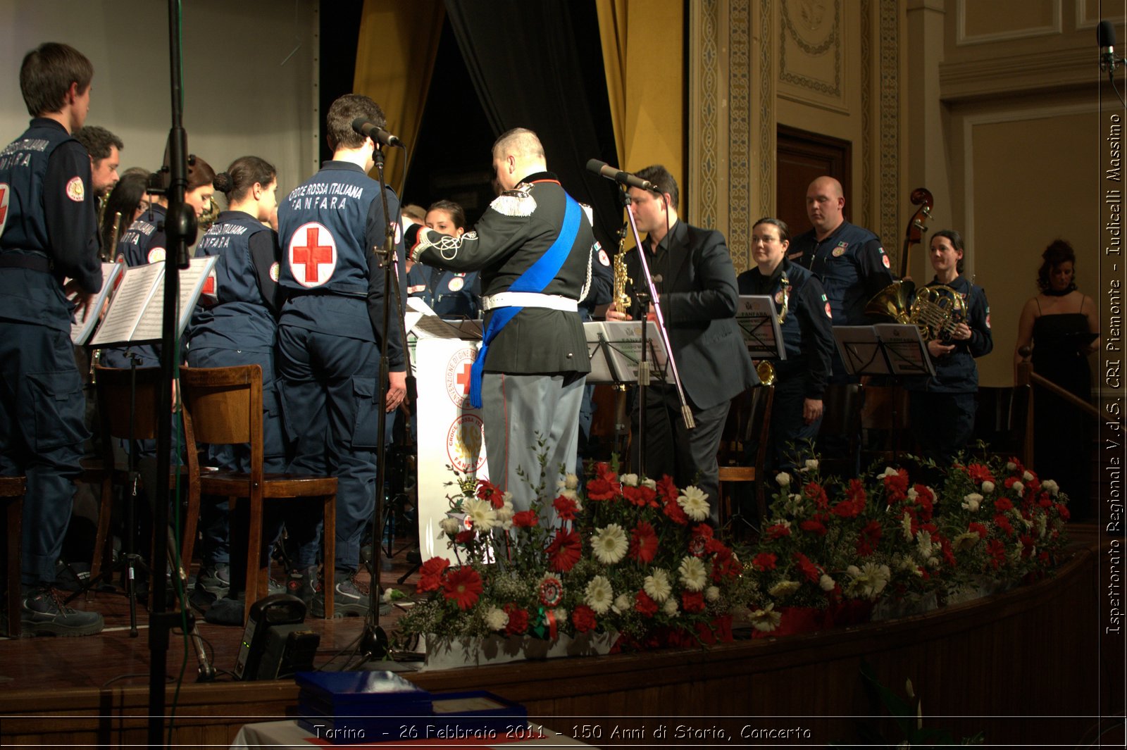 Torino  - 26 Febbraio 2011 - 150 Anni di Storia, Concerto -  Croce Rossa Italiana - Ispettorato Regionale Volontari del Soccorso Piemonte