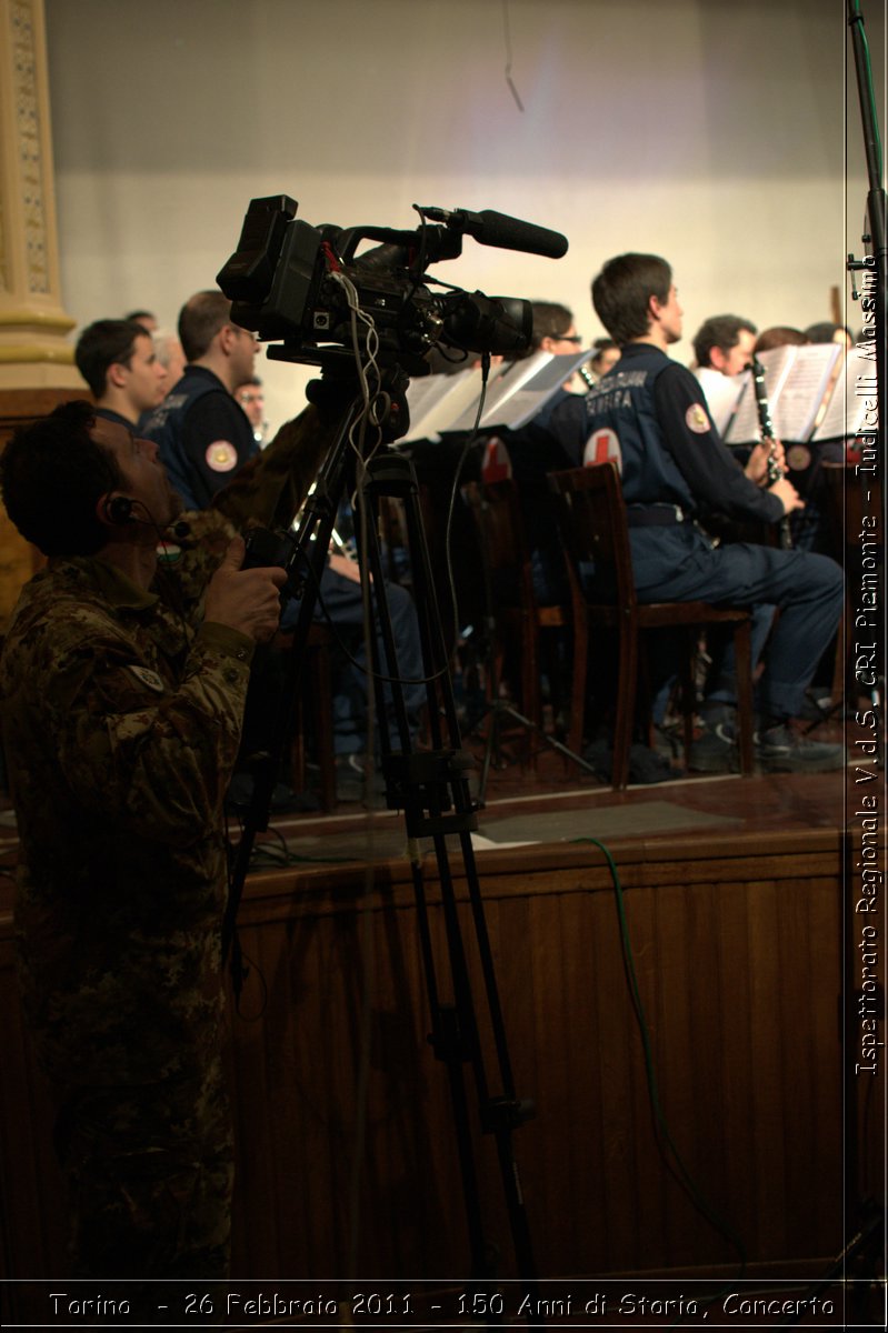 Torino  - 26 Febbraio 2011 - 150 Anni di Storia, Concerto -  Croce Rossa Italiana - Ispettorato Regionale Volontari del Soccorso Piemonte