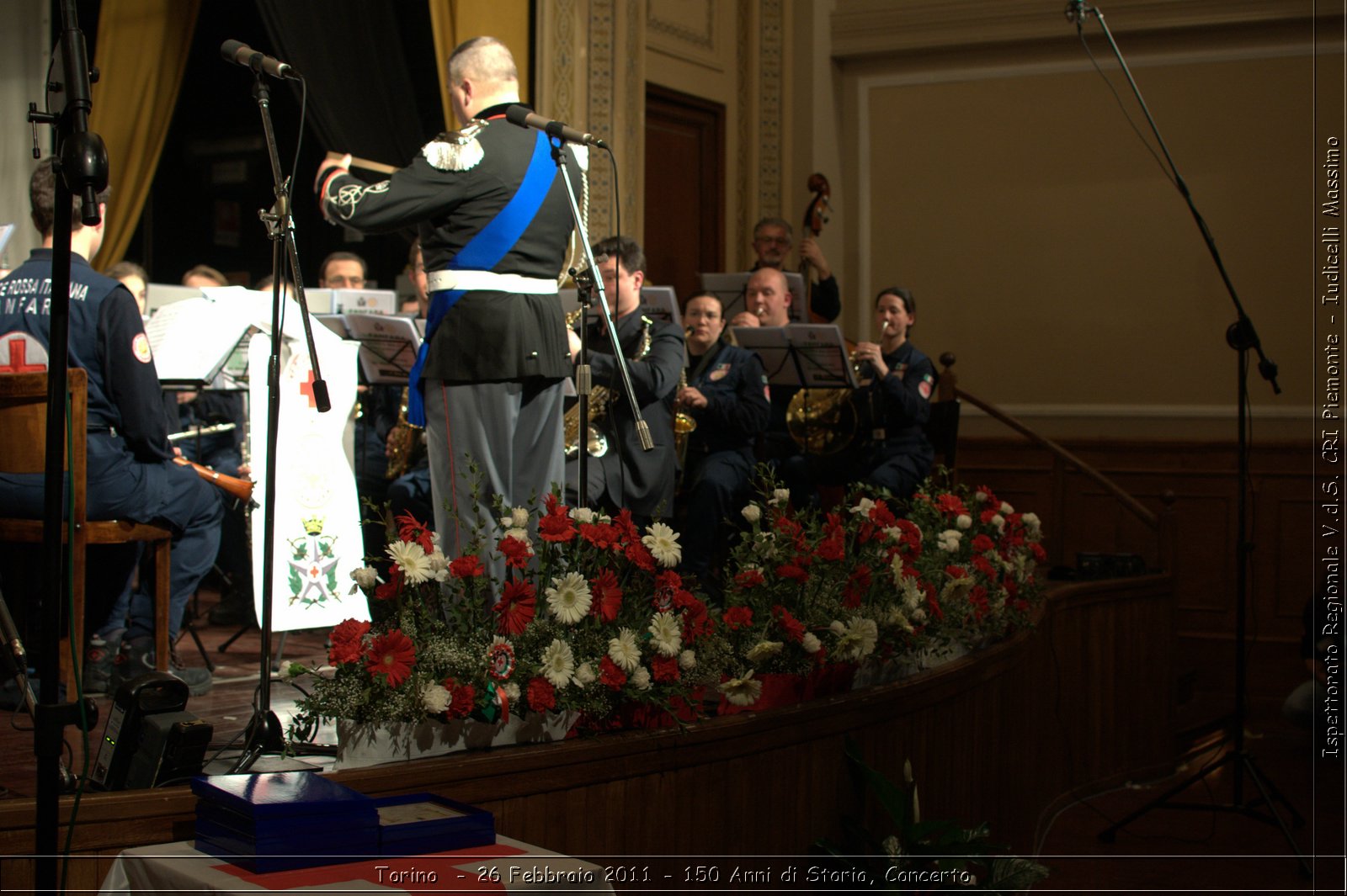 Torino  - 26 Febbraio 2011 - 150 Anni di Storia, Concerto -  Croce Rossa Italiana - Ispettorato Regionale Volontari del Soccorso Piemonte