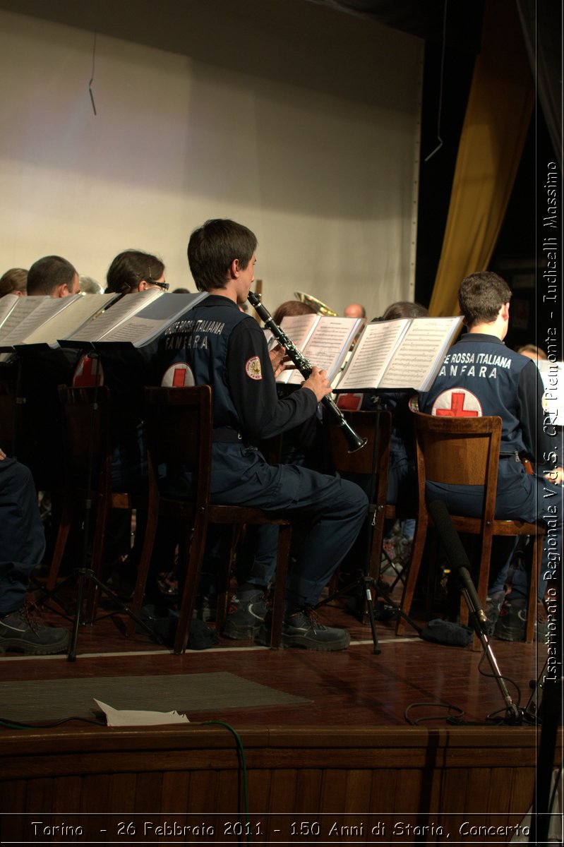 Torino  - 26 Febbraio 2011 - 150 Anni di Storia, Concerto -  Croce Rossa Italiana - Ispettorato Regionale Volontari del Soccorso Piemonte