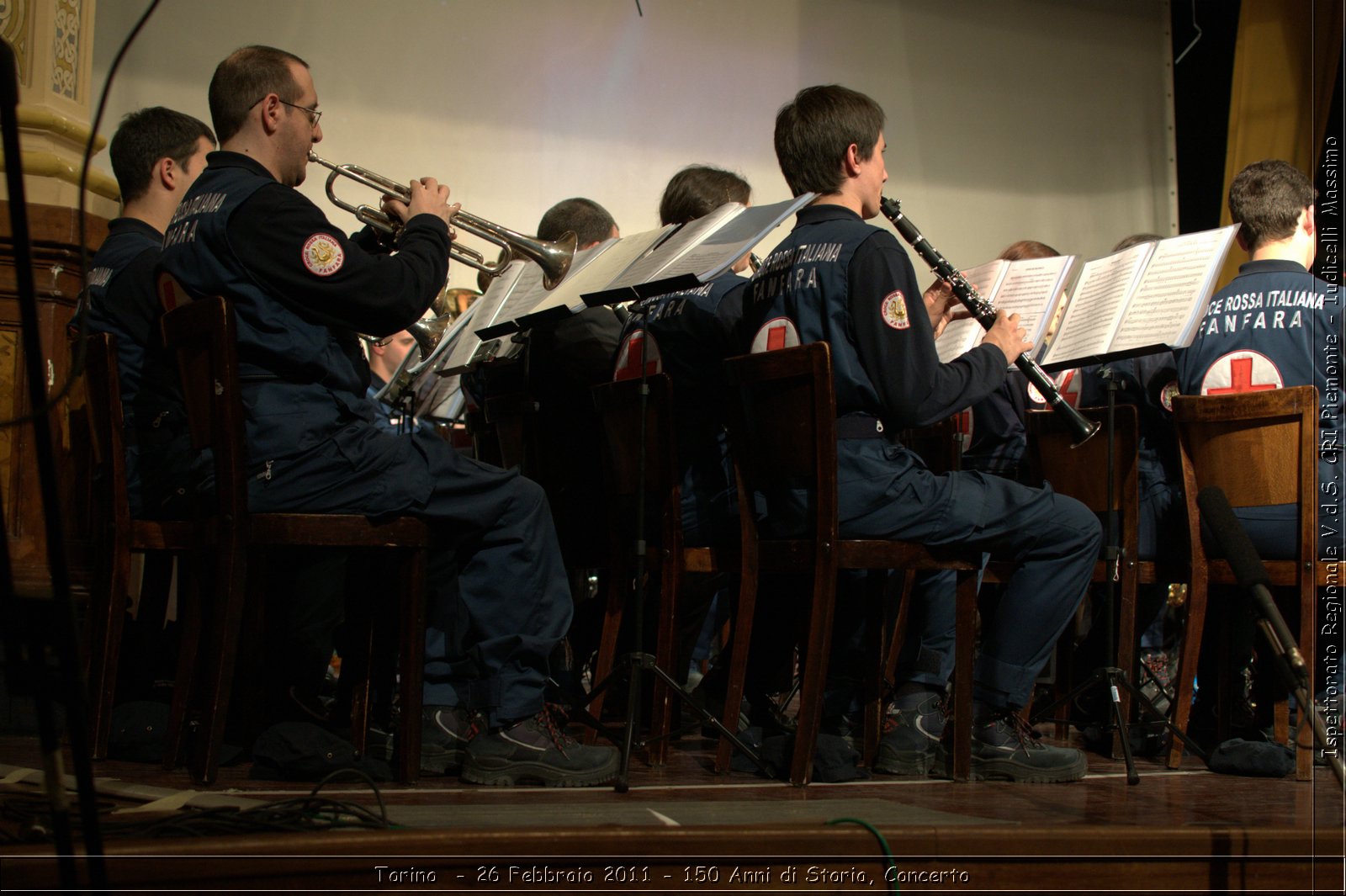 Torino  - 26 Febbraio 2011 - 150 Anni di Storia, Concerto -  Croce Rossa Italiana - Ispettorato Regionale Volontari del Soccorso Piemonte