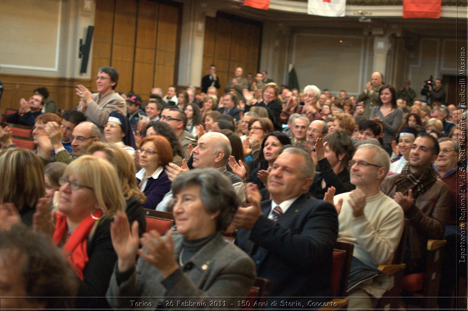 Torino  - 26 Febbraio 2011 - 150 Anni di Storia, Concerto -  Croce Rossa Italiana - Ispettorato Regionale Volontari del Soccorso Piemonte