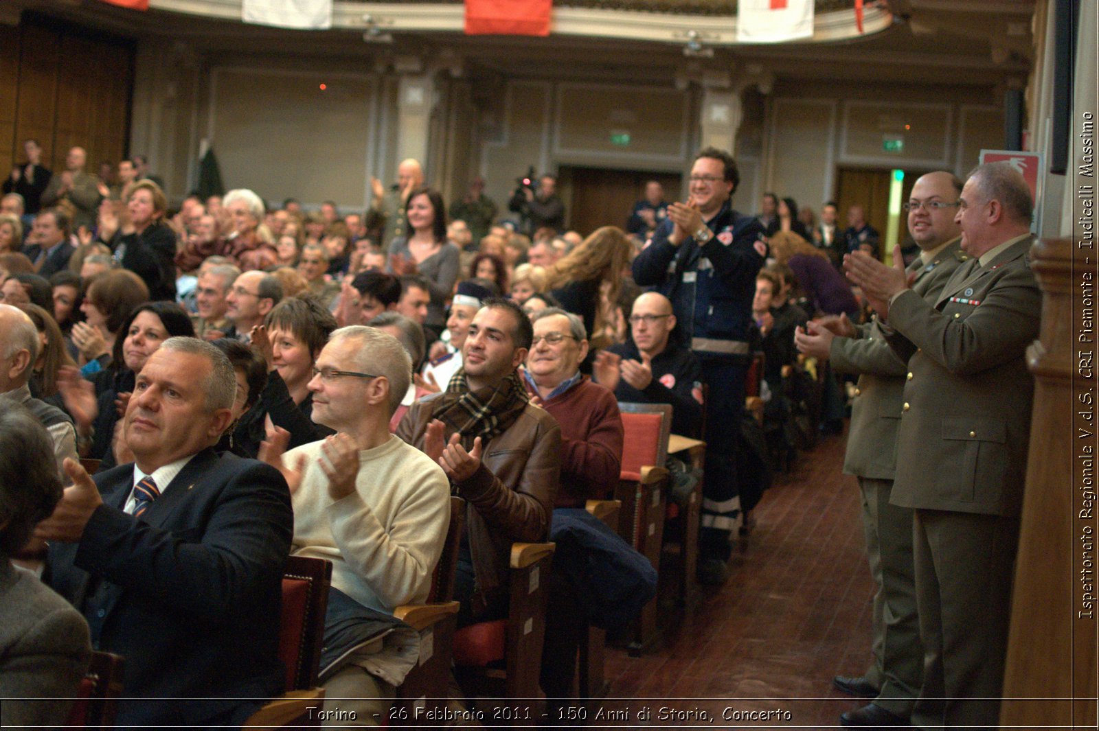 Torino  - 26 Febbraio 2011 - 150 Anni di Storia, Concerto -  Croce Rossa Italiana - Ispettorato Regionale Volontari del Soccorso Piemonte