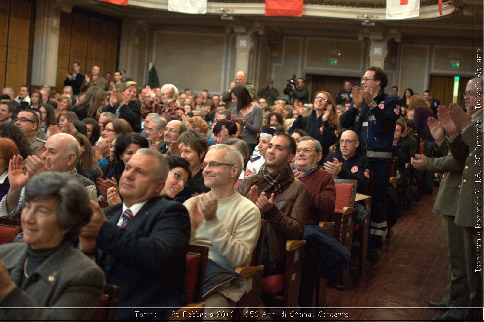 Torino  - 26 Febbraio 2011 - 150 Anni di Storia, Concerto -  Croce Rossa Italiana - Ispettorato Regionale Volontari del Soccorso Piemonte