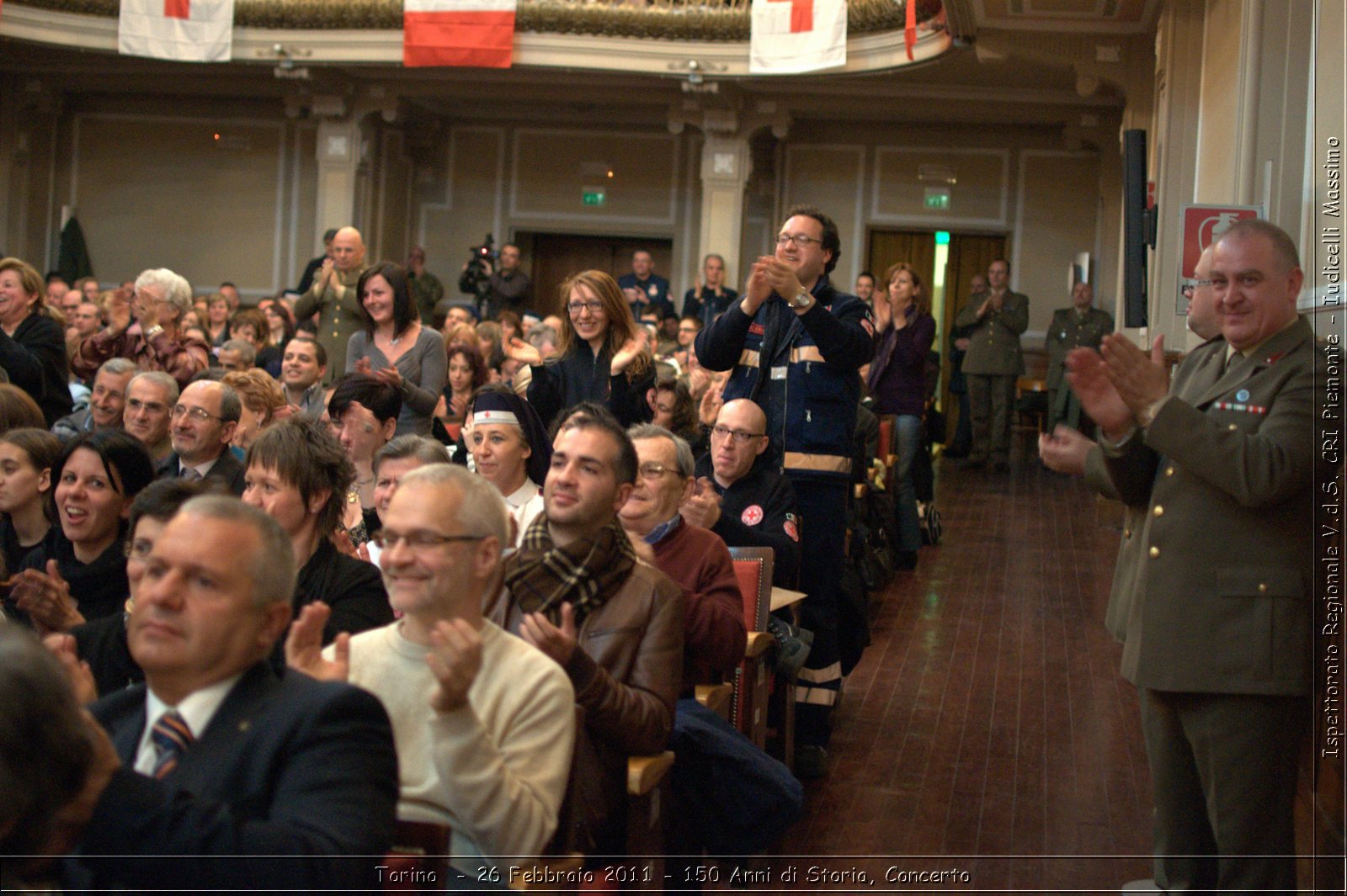 Torino  - 26 Febbraio 2011 - 150 Anni di Storia, Concerto -  Croce Rossa Italiana - Ispettorato Regionale Volontari del Soccorso Piemonte