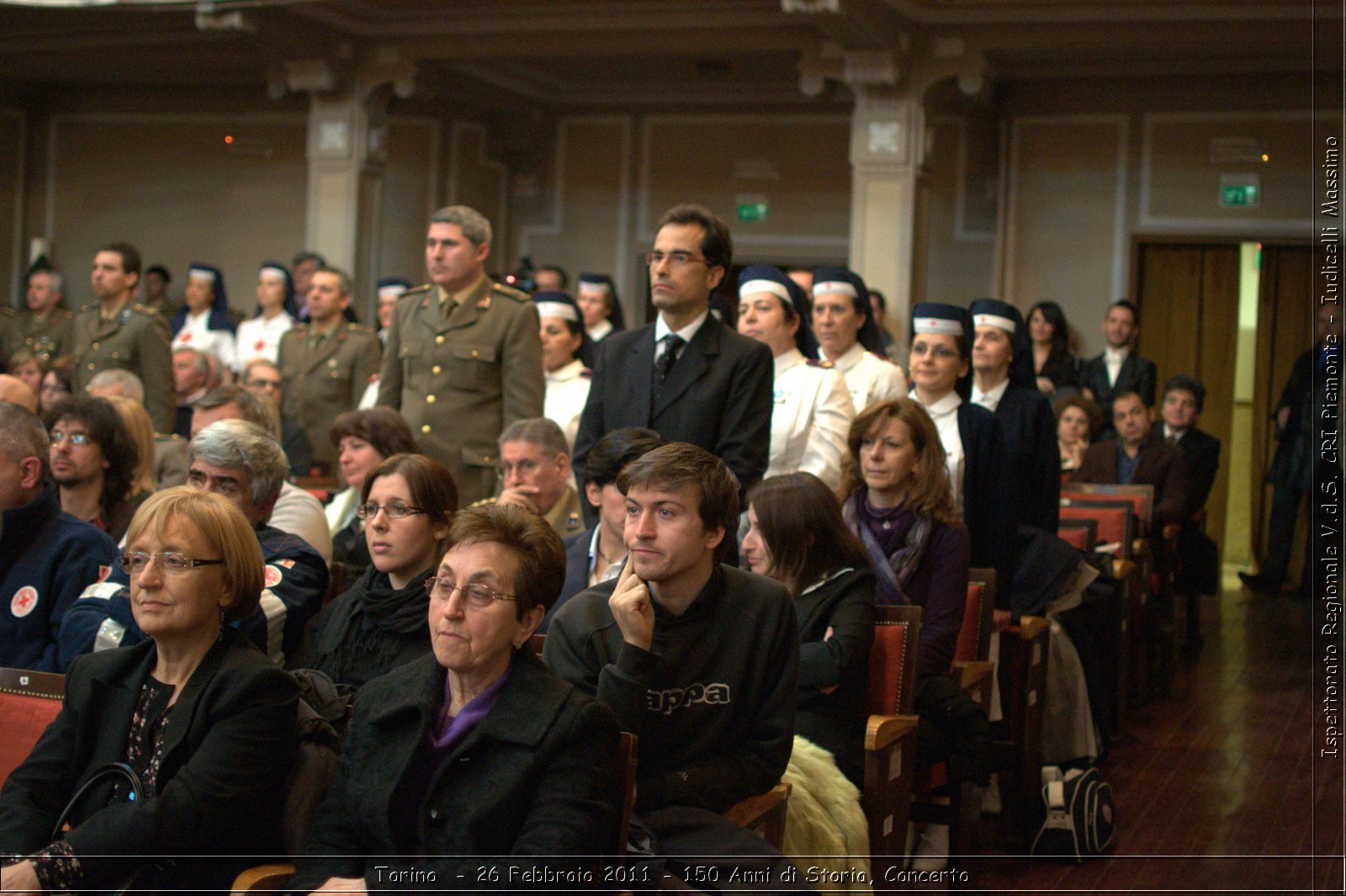 Torino  - 26 Febbraio 2011 - 150 Anni di Storia, Concerto -  Croce Rossa Italiana - Ispettorato Regionale Volontari del Soccorso Piemonte