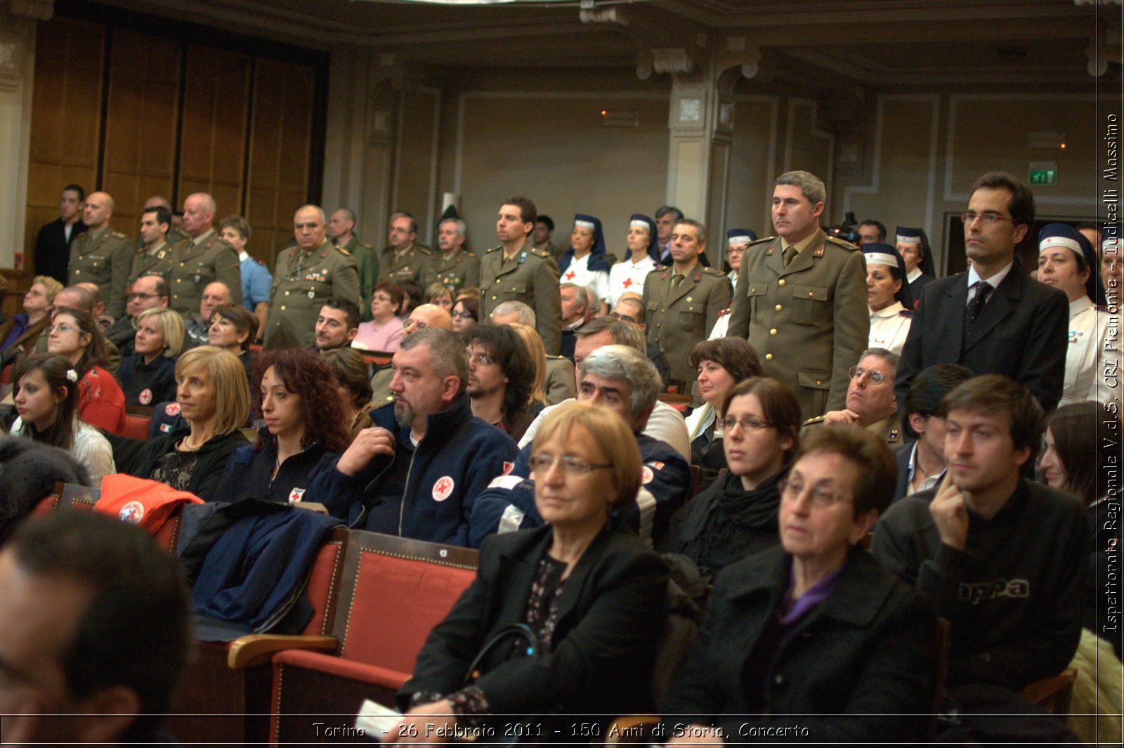 Torino  - 26 Febbraio 2011 - 150 Anni di Storia, Concerto -  Croce Rossa Italiana - Ispettorato Regionale Volontari del Soccorso Piemonte