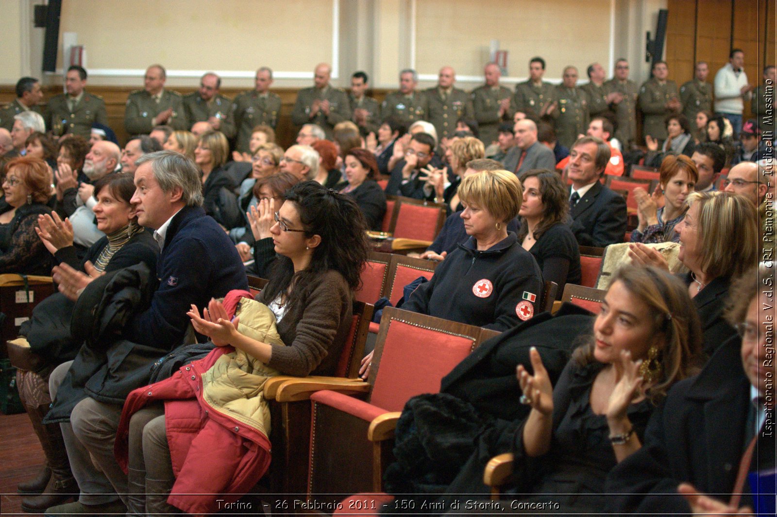 Torino  - 26 Febbraio 2011 - 150 Anni di Storia, Concerto -  Croce Rossa Italiana - Ispettorato Regionale Volontari del Soccorso Piemonte