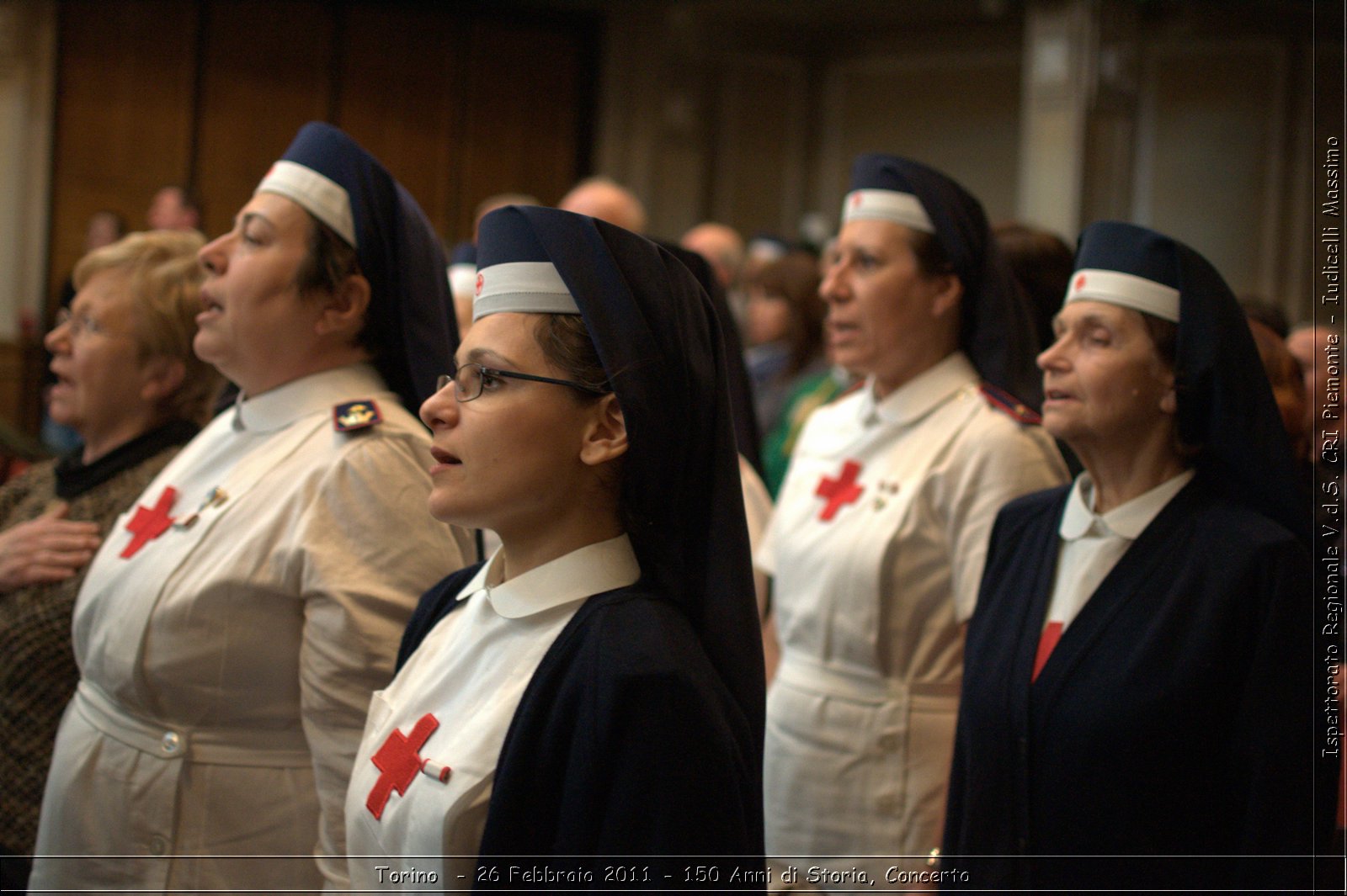 Torino  - 26 Febbraio 2011 - 150 Anni di Storia, Concerto -  Croce Rossa Italiana - Ispettorato Regionale Volontari del Soccorso Piemonte