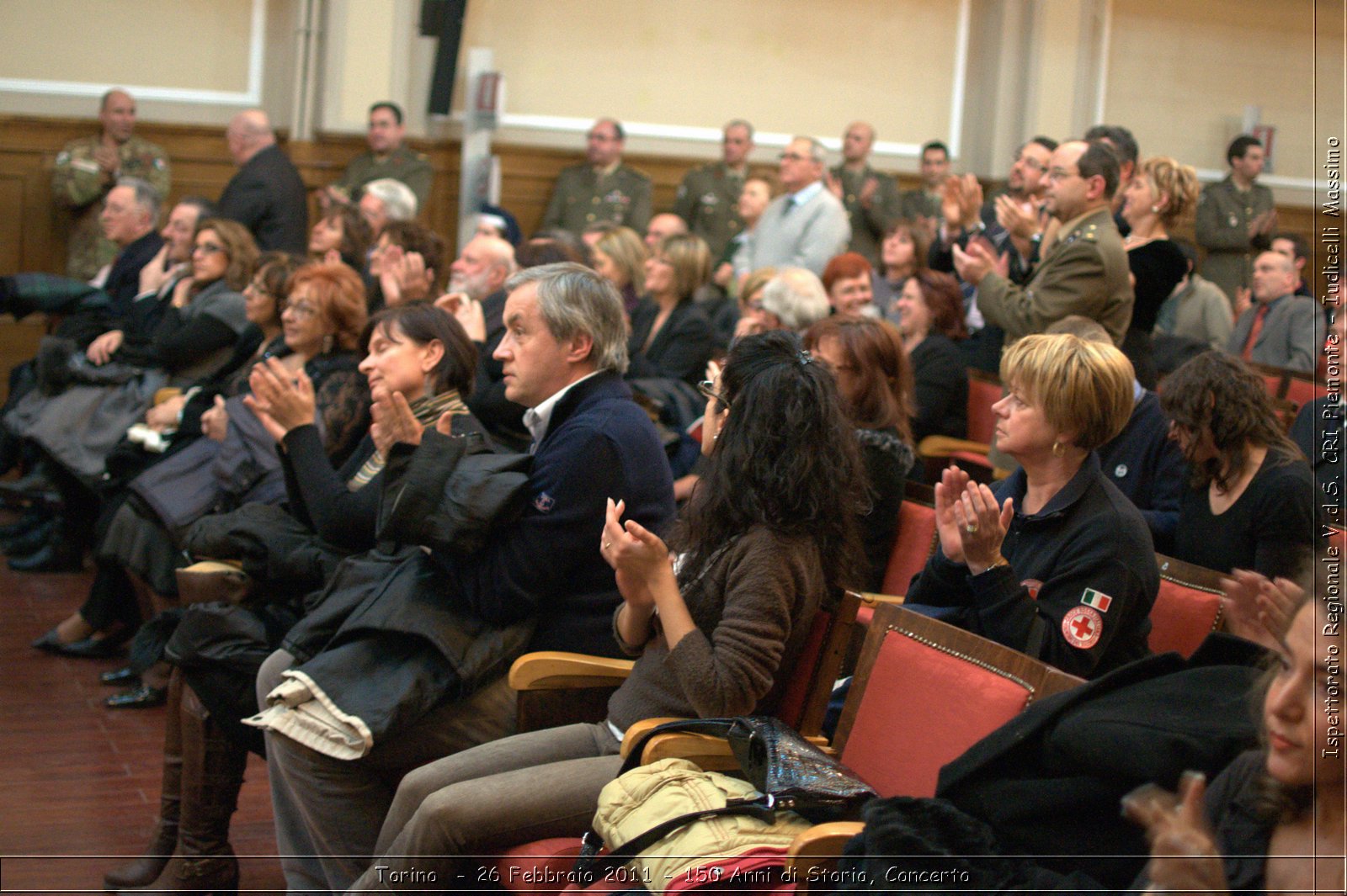 Torino  - 26 Febbraio 2011 - 150 Anni di Storia, Concerto -  Croce Rossa Italiana - Ispettorato Regionale Volontari del Soccorso Piemonte