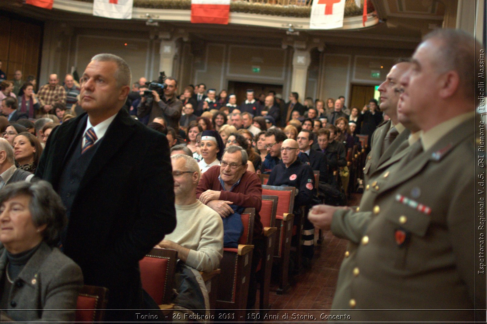 Torino  - 26 Febbraio 2011 - 150 Anni di Storia, Concerto -  Croce Rossa Italiana - Ispettorato Regionale Volontari del Soccorso Piemonte