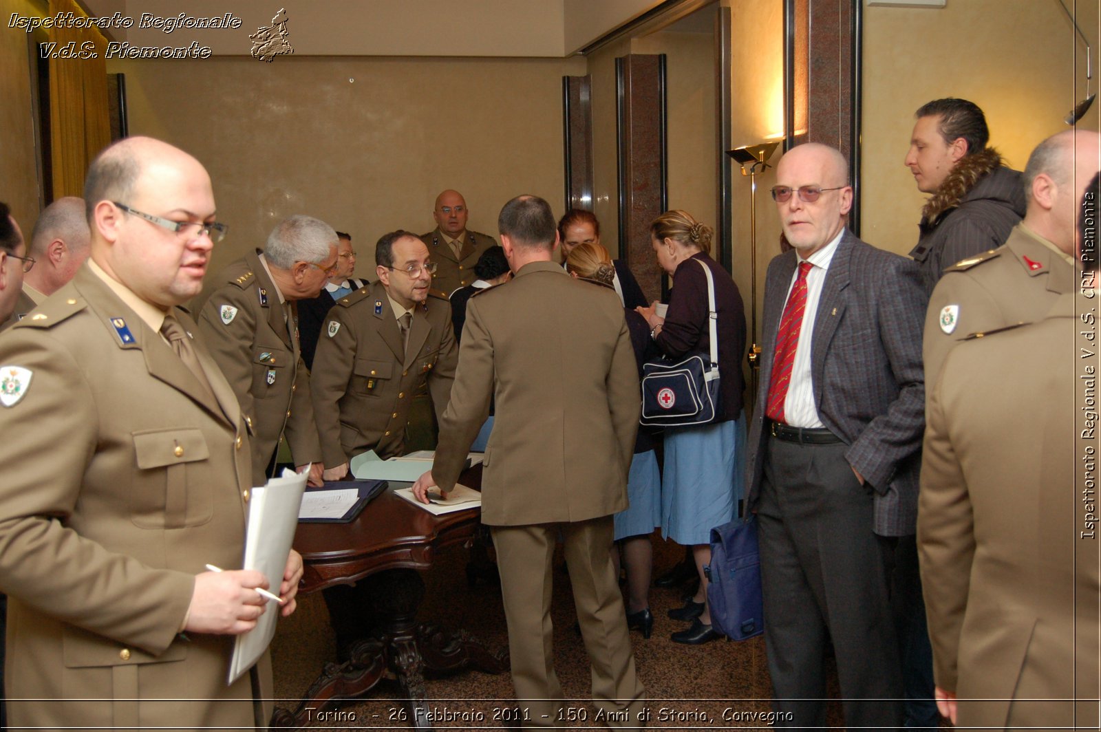 Torino  - 26 Febbraio 2011 - 150 Anni di Storia, Convegno -  Croce Rossa Italiana - Ispettorato Regionale Volontari del Soccorso Piemonte