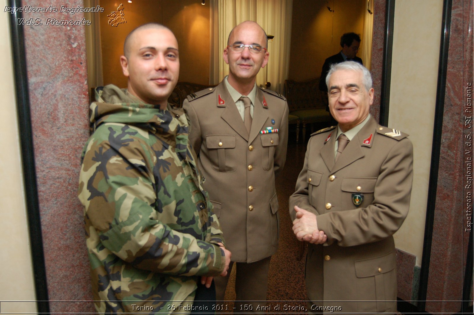 Torino  - 26 Febbraio 2011 - 150 Anni di Storia, Convegno -  Croce Rossa Italiana - Ispettorato Regionale Volontari del Soccorso Piemonte