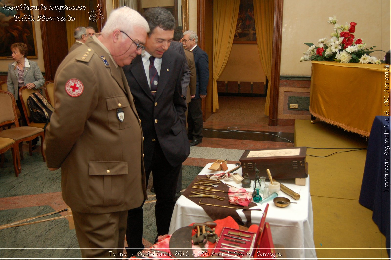 Torino  - 26 Febbraio 2011 - 150 Anni di Storia, Convegno -  Croce Rossa Italiana - Ispettorato Regionale Volontari del Soccorso Piemonte