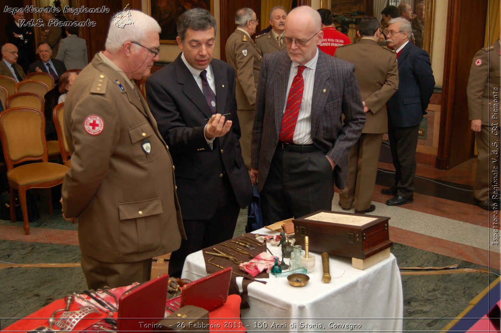Torino  - 26 Febbraio 2011 - 150 Anni di Storia, Convegno -  Croce Rossa Italiana - Ispettorato Regionale Volontari del Soccorso Piemonte