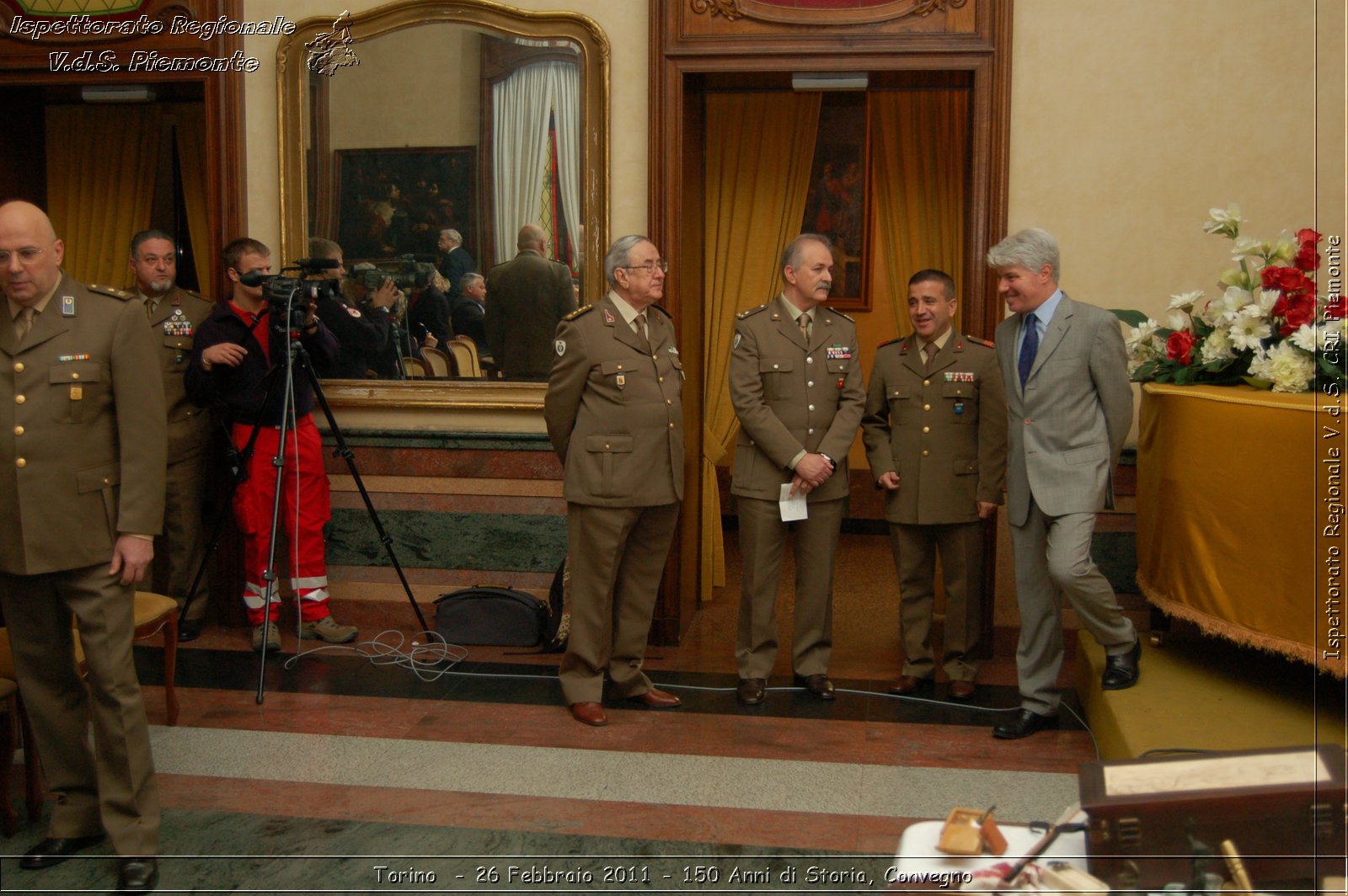 Torino  - 26 Febbraio 2011 - 150 Anni di Storia, Convegno -  Croce Rossa Italiana - Ispettorato Regionale Volontari del Soccorso Piemonte