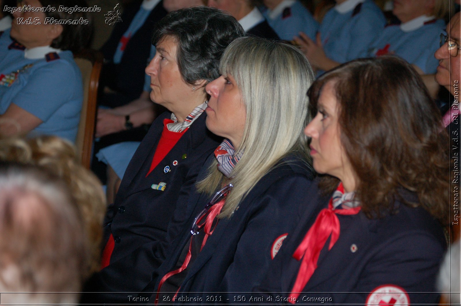 Torino  - 26 Febbraio 2011 - 150 Anni di Storia, Convegno -  Croce Rossa Italiana - Ispettorato Regionale Volontari del Soccorso Piemonte