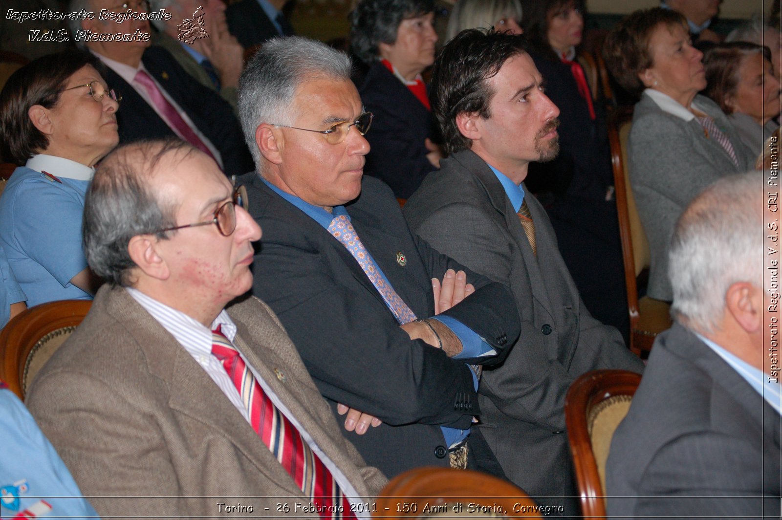 Torino  - 26 Febbraio 2011 - 150 Anni di Storia, Convegno -  Croce Rossa Italiana - Ispettorato Regionale Volontari del Soccorso Piemonte