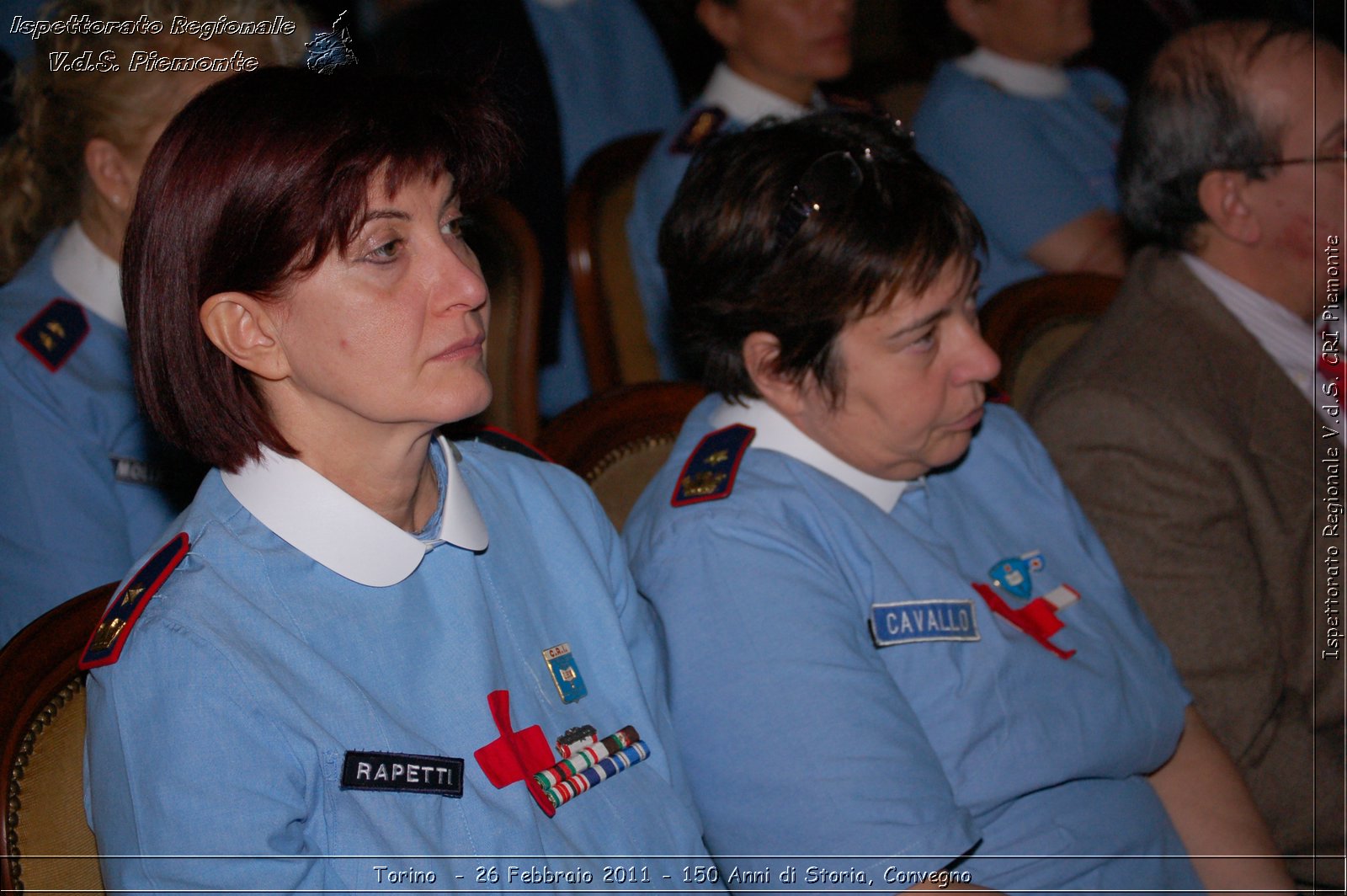 Torino  - 26 Febbraio 2011 - 150 Anni di Storia, Convegno -  Croce Rossa Italiana - Ispettorato Regionale Volontari del Soccorso Piemonte