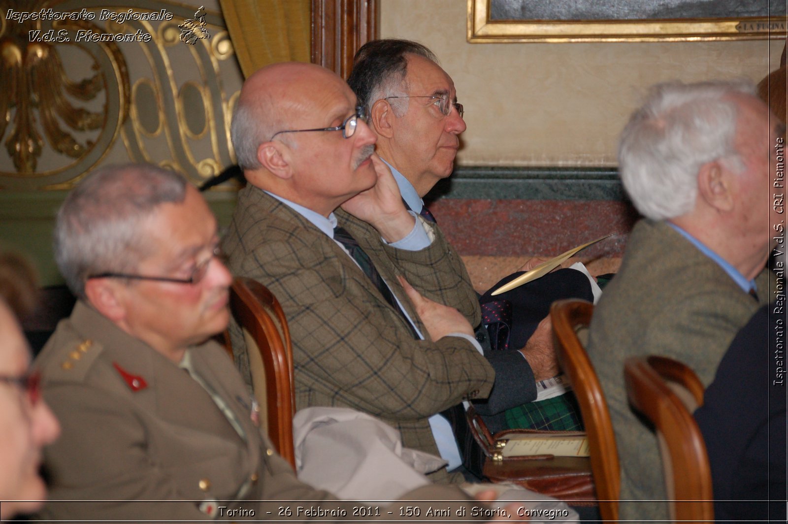 Torino  - 26 Febbraio 2011 - 150 Anni di Storia, Convegno -  Croce Rossa Italiana - Ispettorato Regionale Volontari del Soccorso Piemonte