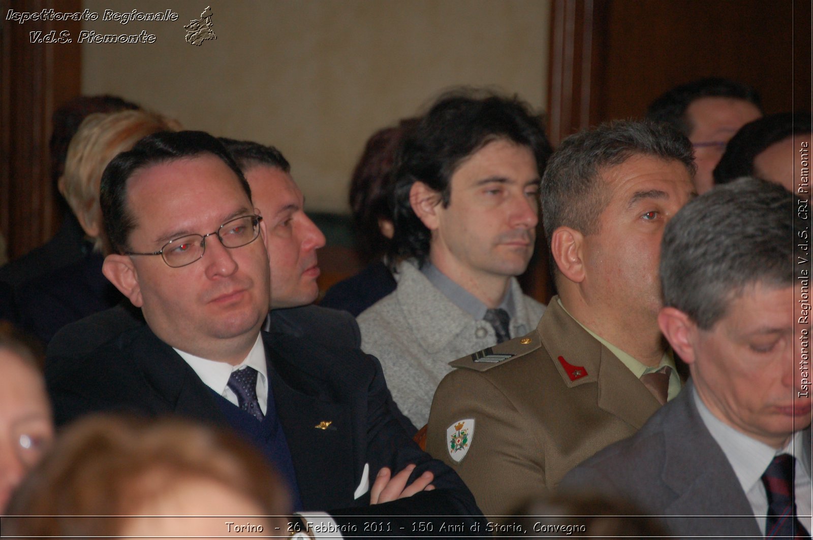 Torino  - 26 Febbraio 2011 - 150 Anni di Storia, Convegno -  Croce Rossa Italiana - Ispettorato Regionale Volontari del Soccorso Piemonte