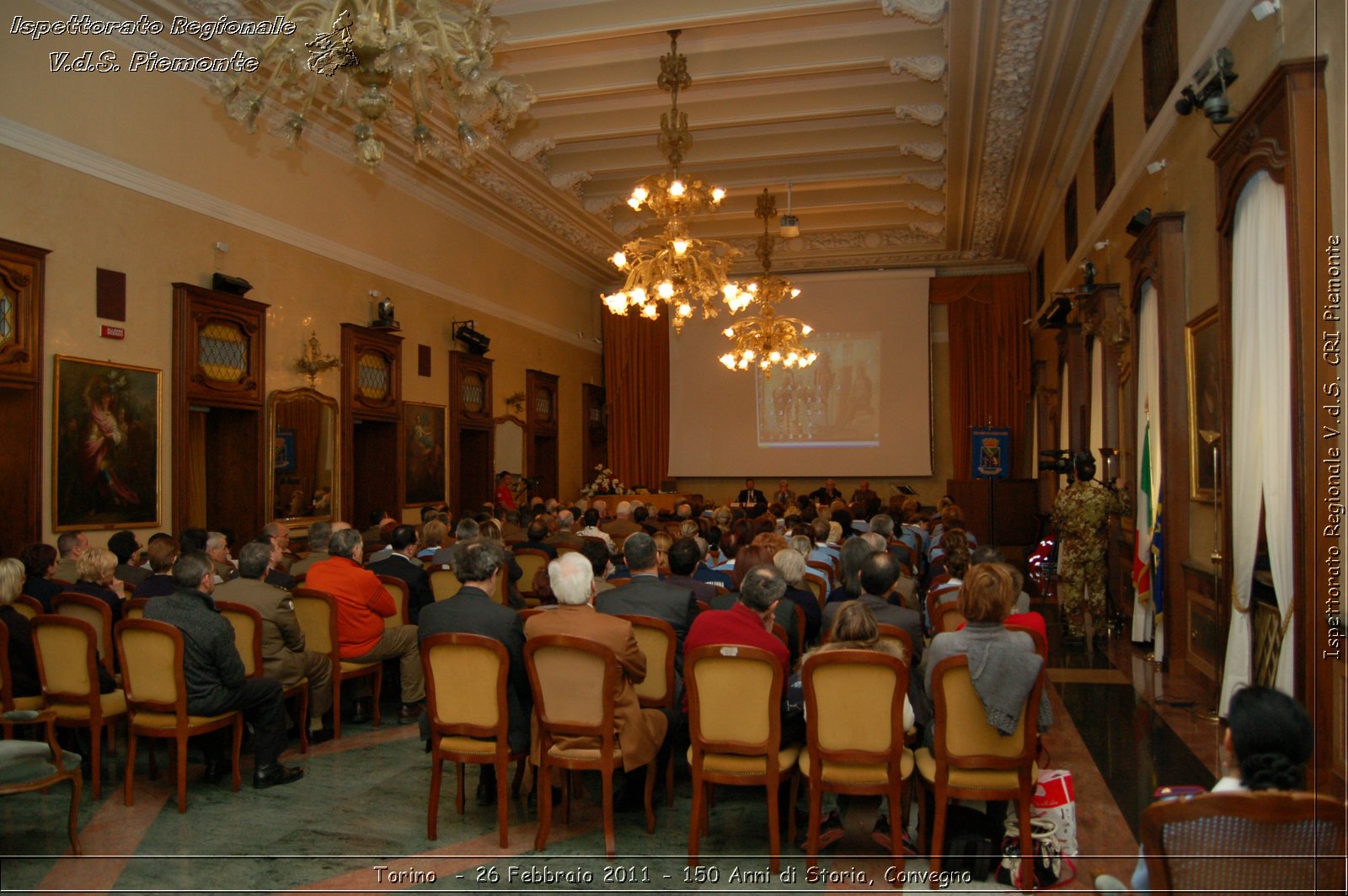 Torino  - 26 Febbraio 2011 - 150 Anni di Storia, Convegno -  Croce Rossa Italiana - Ispettorato Regionale Volontari del Soccorso Piemonte