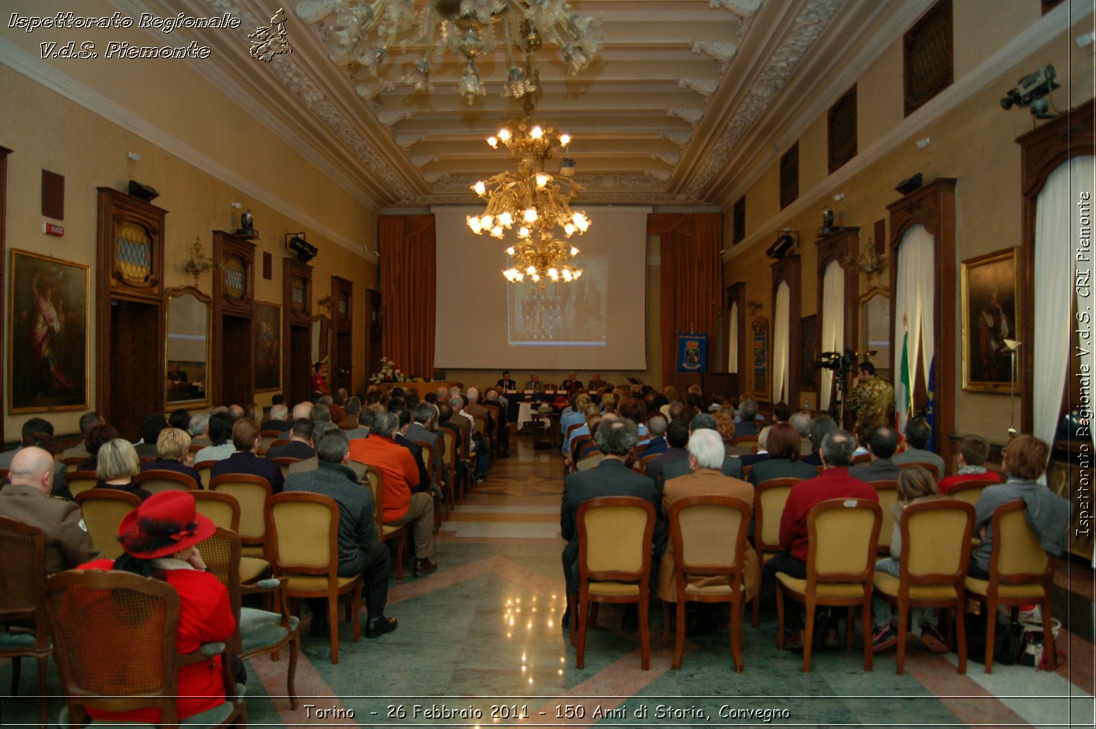 Torino  - 26 Febbraio 2011 - 150 Anni di Storia, Convegno -  Croce Rossa Italiana - Ispettorato Regionale Volontari del Soccorso Piemonte