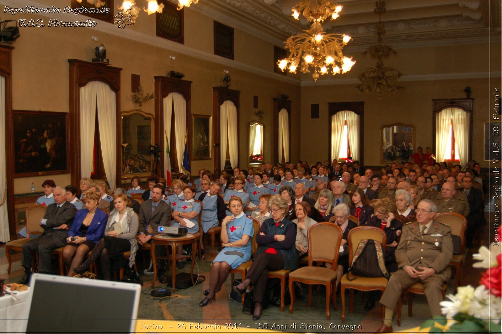 Torino  - 26 Febbraio 2011 - 150 Anni di Storia, Convegno -  Croce Rossa Italiana - Ispettorato Regionale Volontari del Soccorso Piemonte