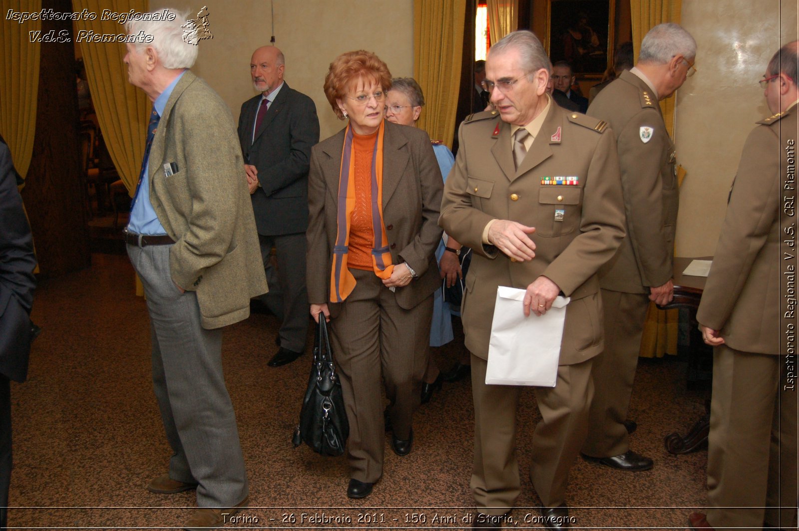 Torino  - 26 Febbraio 2011 - 150 Anni di Storia, Convegno -  Croce Rossa Italiana - Ispettorato Regionale Volontari del Soccorso Piemonte