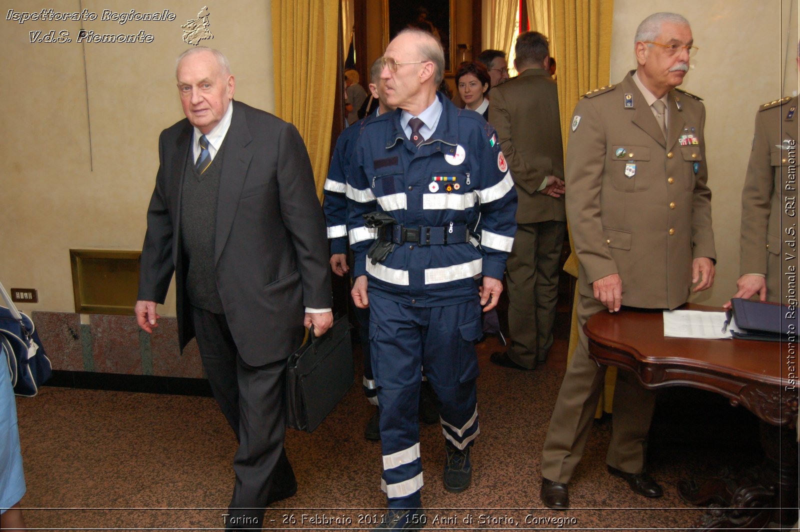 Torino  - 26 Febbraio 2011 - 150 Anni di Storia, Convegno -  Croce Rossa Italiana - Ispettorato Regionale Volontari del Soccorso Piemonte