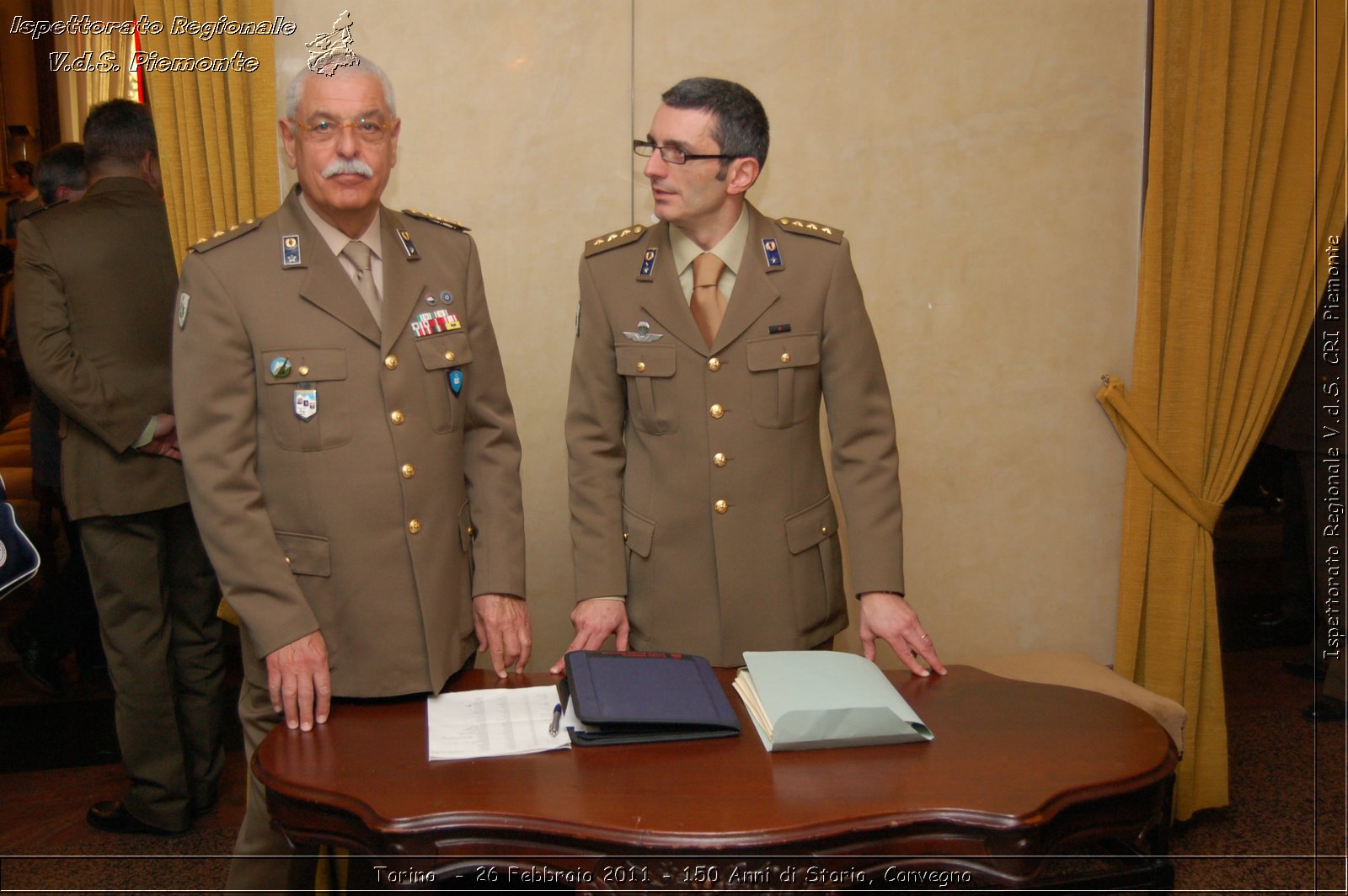 Torino  - 26 Febbraio 2011 - 150 Anni di Storia, Convegno -  Croce Rossa Italiana - Ispettorato Regionale Volontari del Soccorso Piemonte