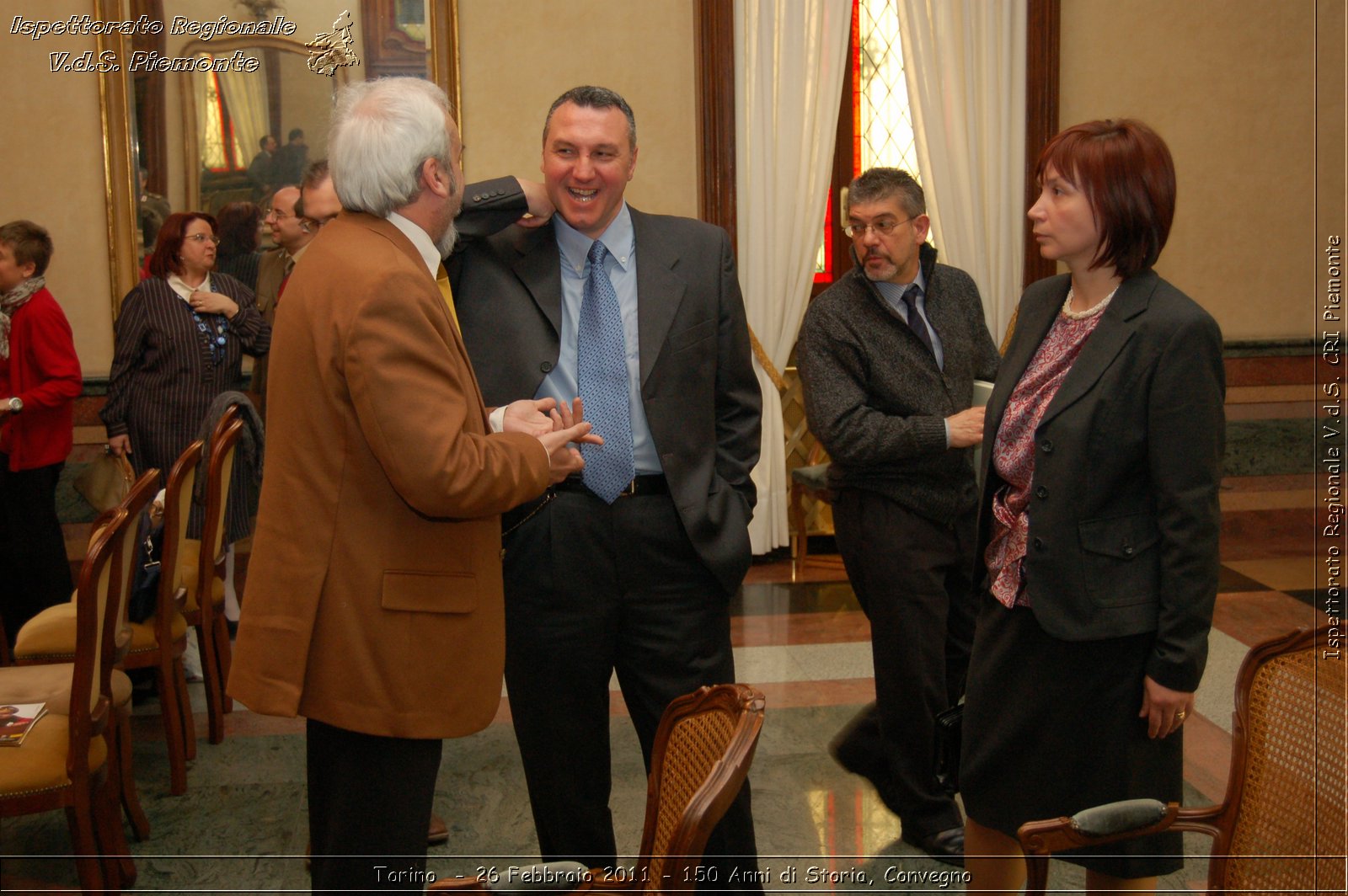 Torino  - 26 Febbraio 2011 - 150 Anni di Storia, Convegno -  Croce Rossa Italiana - Ispettorato Regionale Volontari del Soccorso Piemonte