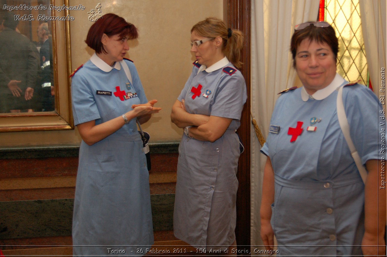 Torino  - 26 Febbraio 2011 - 150 Anni di Storia, Convegno -  Croce Rossa Italiana - Ispettorato Regionale Volontari del Soccorso Piemonte