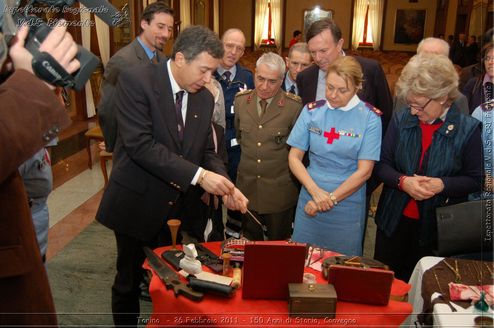 Torino  - 26 Febbraio 2011 - 150 Anni di Storia, Convegno -  Croce Rossa Italiana - Ispettorato Regionale Volontari del Soccorso Piemonte