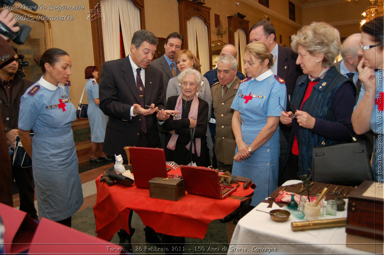 Torino  - 26 Febbraio 2011 - 150 Anni di Storia, Convegno -  Croce Rossa Italiana - Ispettorato Regionale Volontari del Soccorso Piemonte