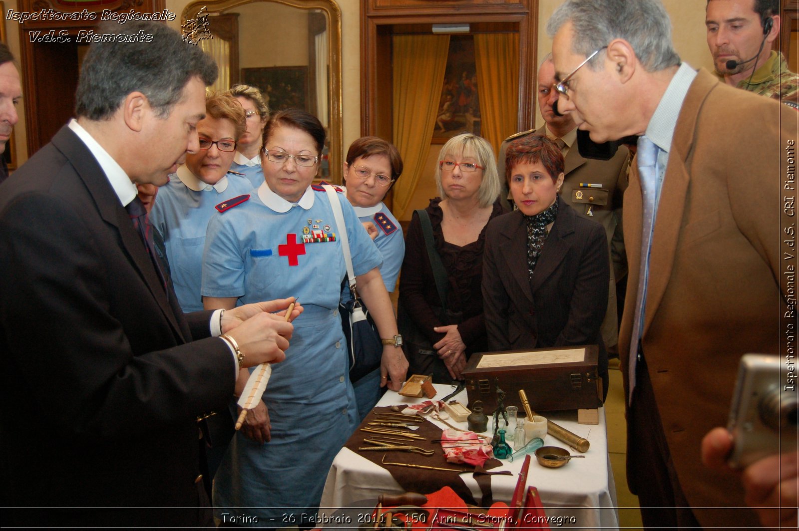 Torino  - 26 Febbraio 2011 - 150 Anni di Storia, Convegno -  Croce Rossa Italiana - Ispettorato Regionale Volontari del Soccorso Piemonte