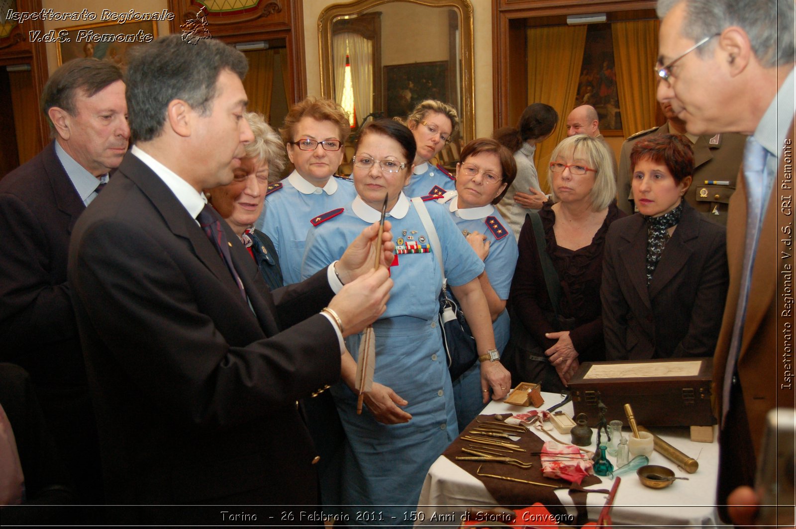 Torino  - 26 Febbraio 2011 - 150 Anni di Storia, Convegno -  Croce Rossa Italiana - Ispettorato Regionale Volontari del Soccorso Piemonte