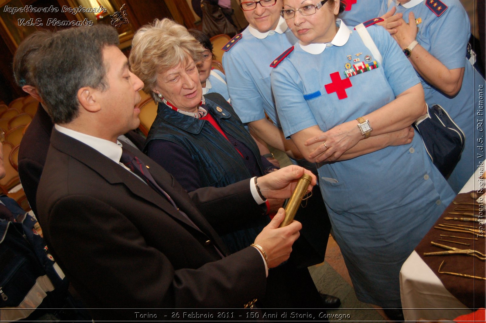 Torino  - 26 Febbraio 2011 - 150 Anni di Storia, Convegno -  Croce Rossa Italiana - Ispettorato Regionale Volontari del Soccorso Piemonte