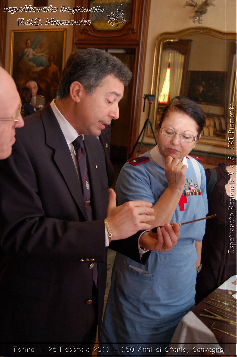 Torino  - 26 Febbraio 2011 - 150 Anni di Storia, Convegno -  Croce Rossa Italiana - Ispettorato Regionale Volontari del Soccorso Piemonte