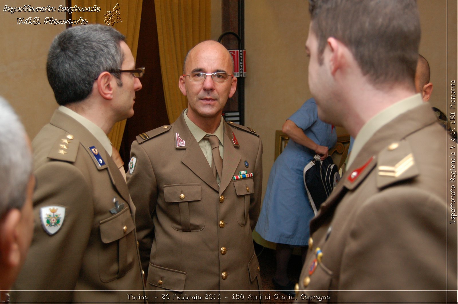 Torino  - 26 Febbraio 2011 - 150 Anni di Storia, Convegno -  Croce Rossa Italiana - Ispettorato Regionale Volontari del Soccorso Piemonte