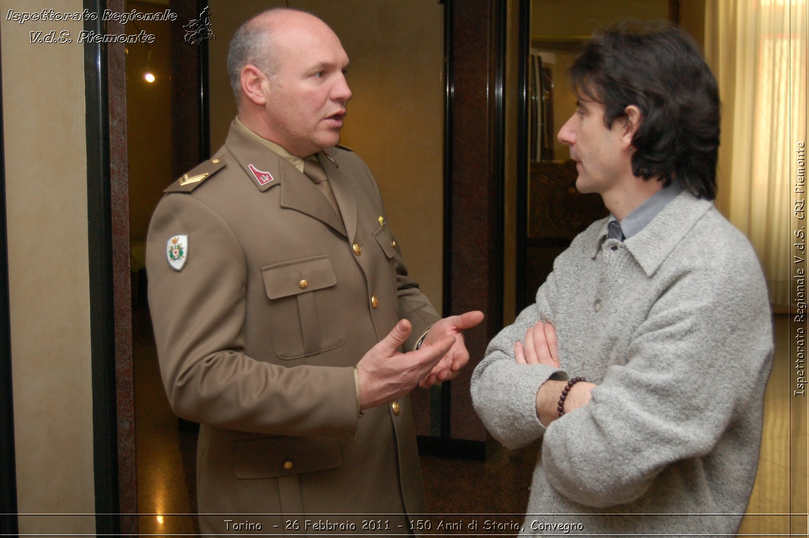 Torino  - 26 Febbraio 2011 - 150 Anni di Storia, Convegno -  Croce Rossa Italiana - Ispettorato Regionale Volontari del Soccorso Piemonte