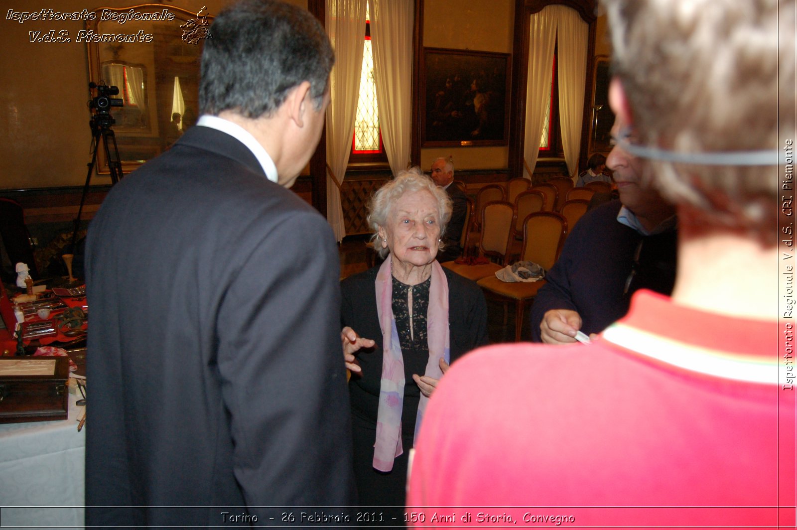 Torino  - 26 Febbraio 2011 - 150 Anni di Storia, Convegno -  Croce Rossa Italiana - Ispettorato Regionale Volontari del Soccorso Piemonte