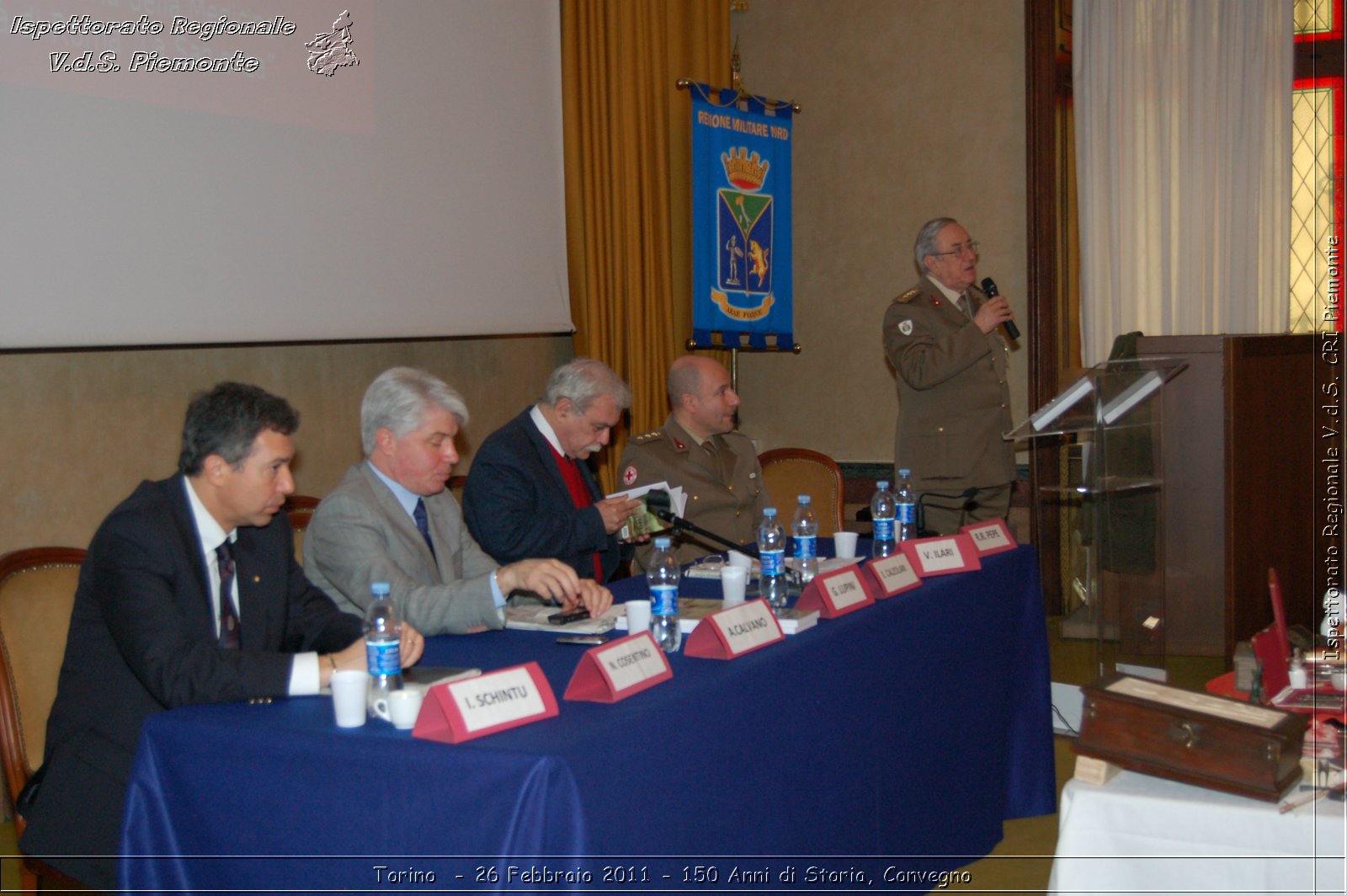 Torino  - 26 Febbraio 2011 - 150 Anni di Storia, Convegno -  Croce Rossa Italiana - Ispettorato Regionale Volontari del Soccorso Piemonte