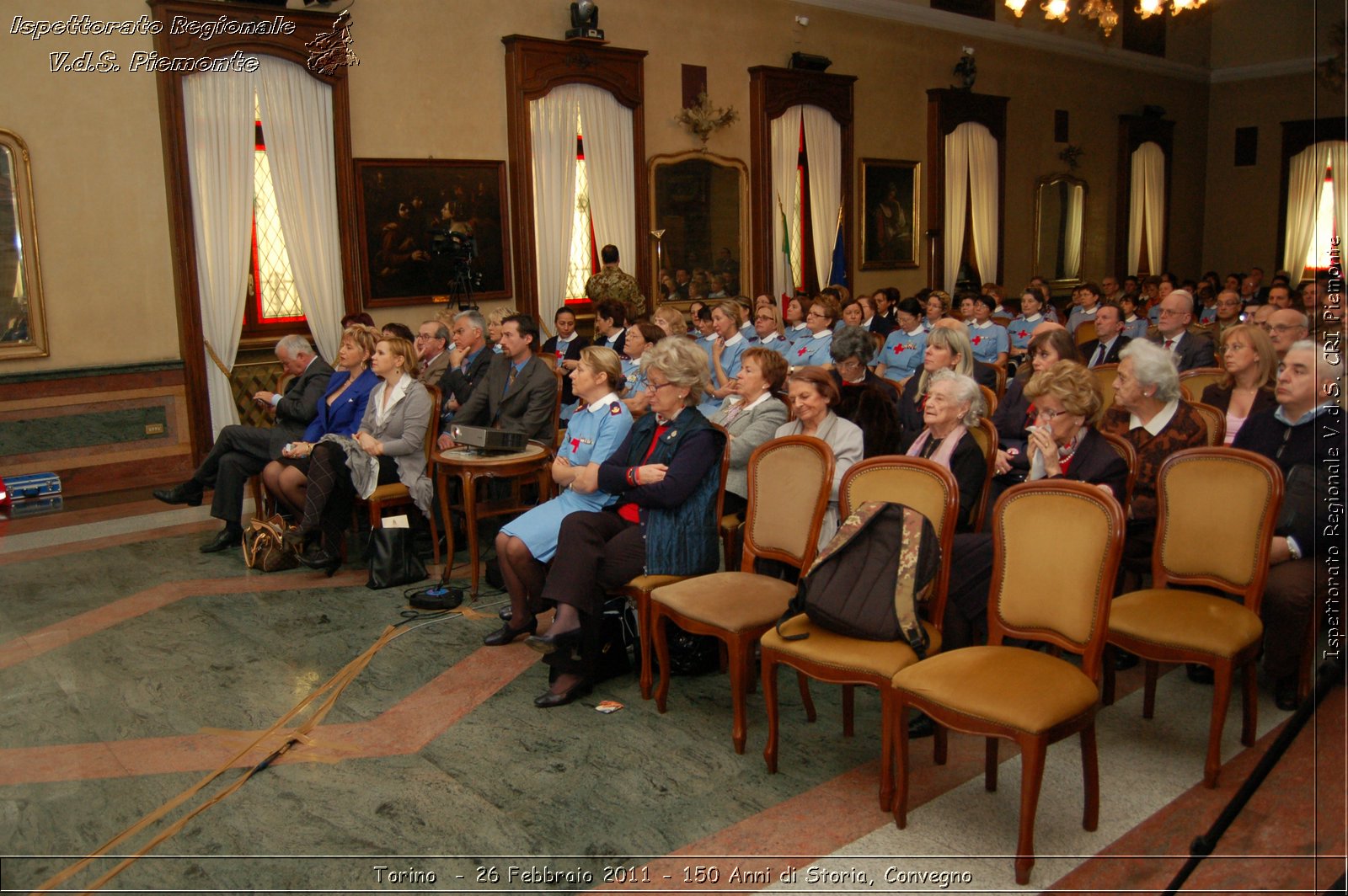 Torino  - 26 Febbraio 2011 - 150 Anni di Storia, Convegno -  Croce Rossa Italiana - Ispettorato Regionale Volontari del Soccorso Piemonte