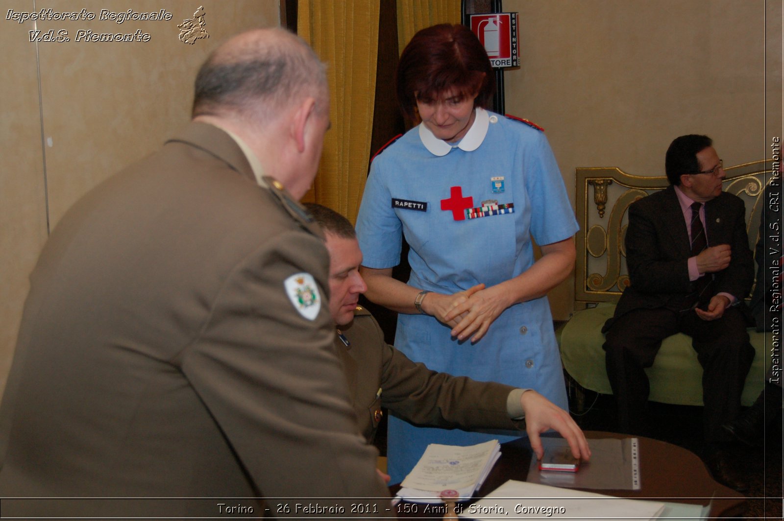 Torino  - 26 Febbraio 2011 - 150 Anni di Storia, Convegno -  Croce Rossa Italiana - Ispettorato Regionale Volontari del Soccorso Piemonte