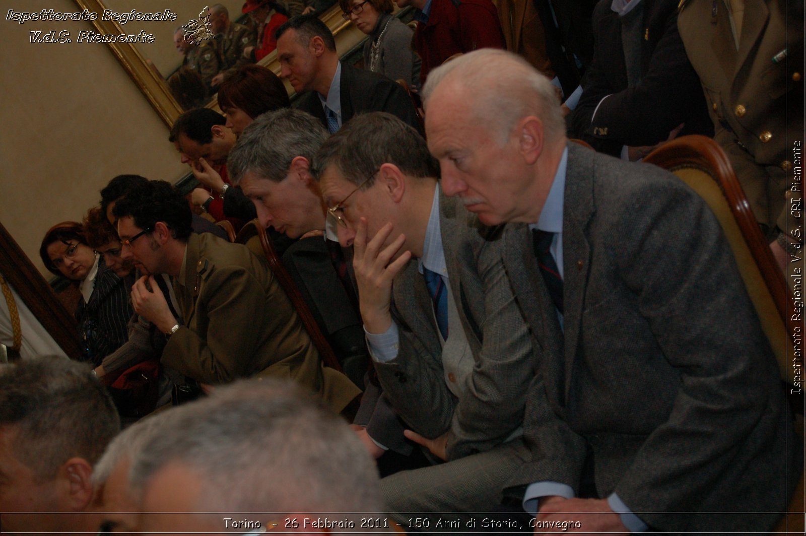 Torino  - 26 Febbraio 2011 - 150 Anni di Storia, Convegno -  Croce Rossa Italiana - Ispettorato Regionale Volontari del Soccorso Piemonte