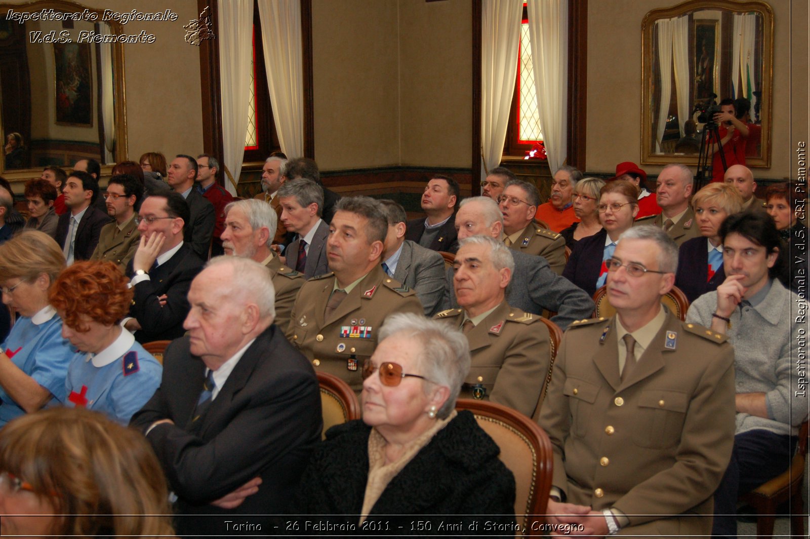 Torino  - 26 Febbraio 2011 - 150 Anni di Storia, Convegno -  Croce Rossa Italiana - Ispettorato Regionale Volontari del Soccorso Piemonte