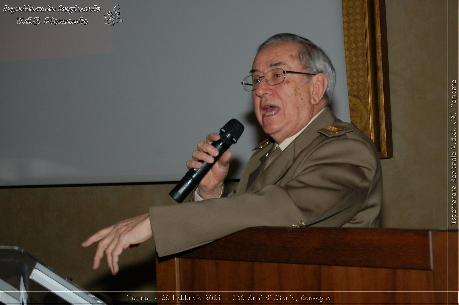 Torino  - 26 Febbraio 2011 - 150 Anni di Storia, Convegno -  Croce Rossa Italiana - Ispettorato Regionale Volontari del Soccorso Piemonte