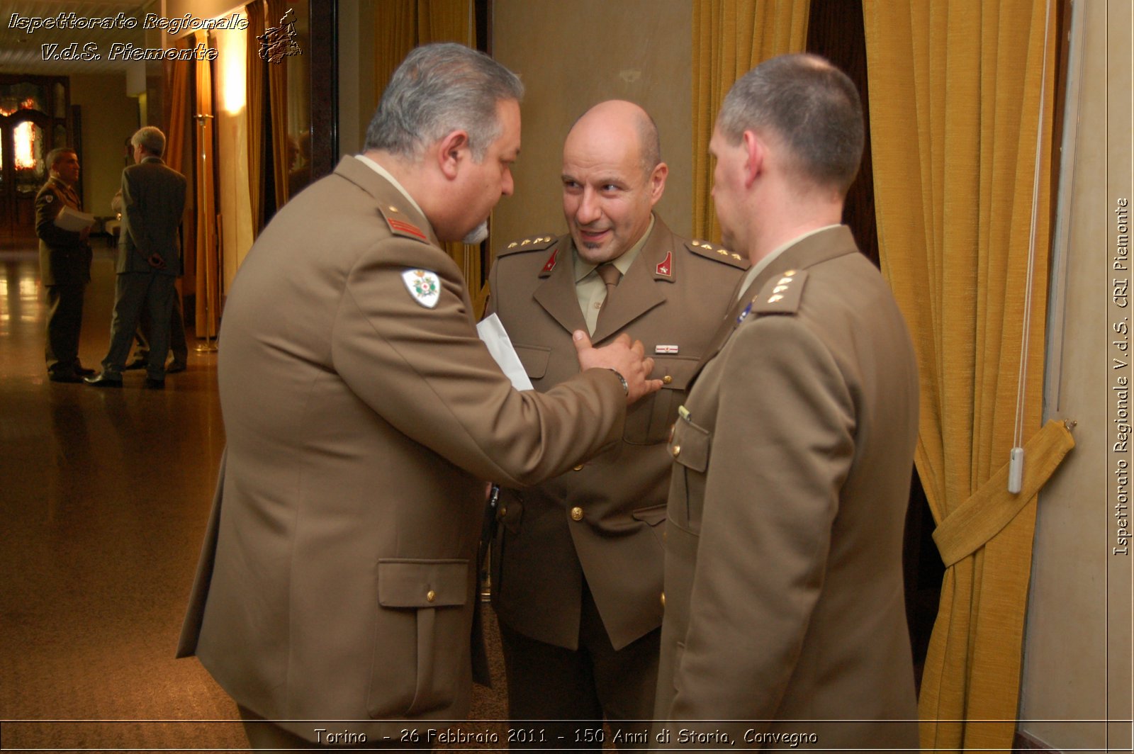 Torino  - 26 Febbraio 2011 - 150 Anni di Storia, Convegno -  Croce Rossa Italiana - Ispettorato Regionale Volontari del Soccorso Piemonte